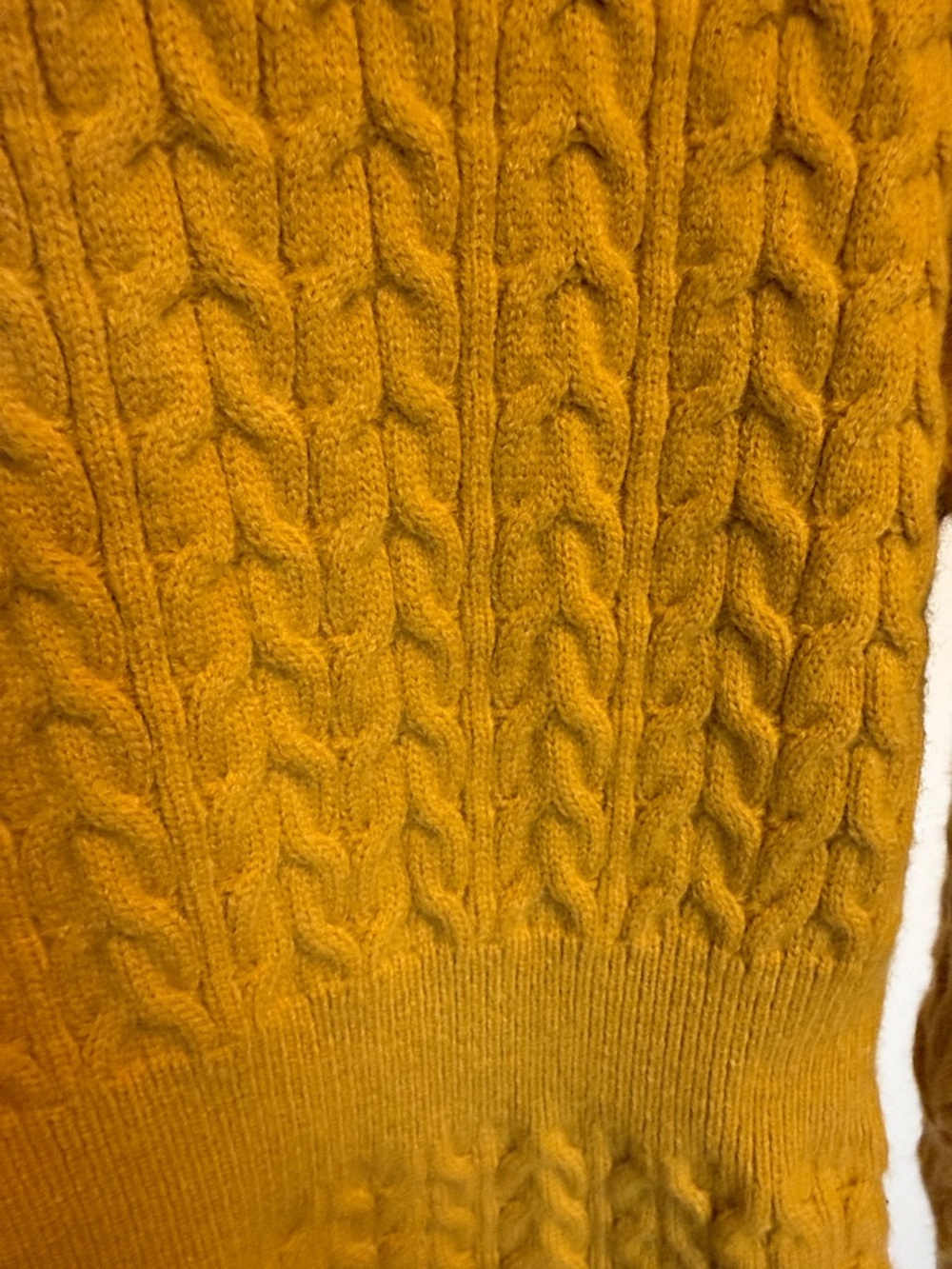 Mustard Cable Knit Sweater Dress - Women
Beautiful Sweater Dress! - Picture 7 of 8